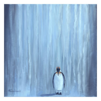 Kunstdruck: Vertikale - Pinguin